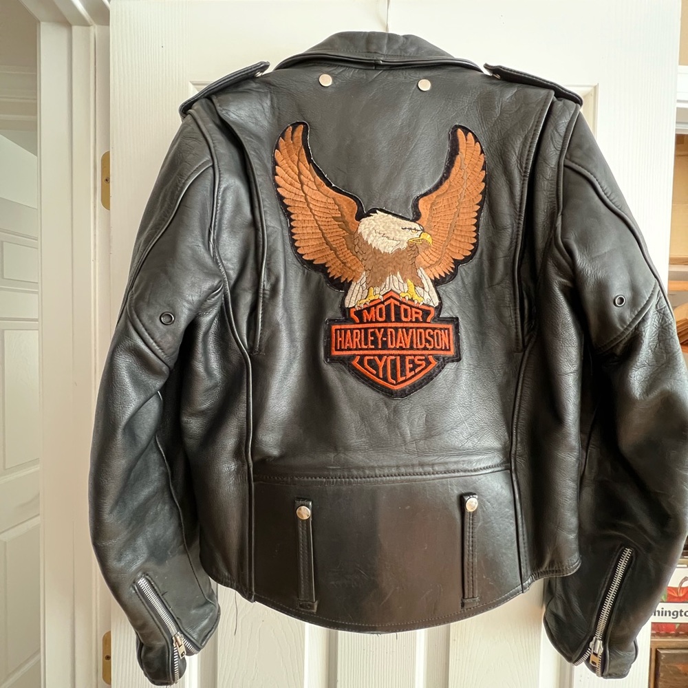 Vintage Harley Davidson jacket size 42 Tall